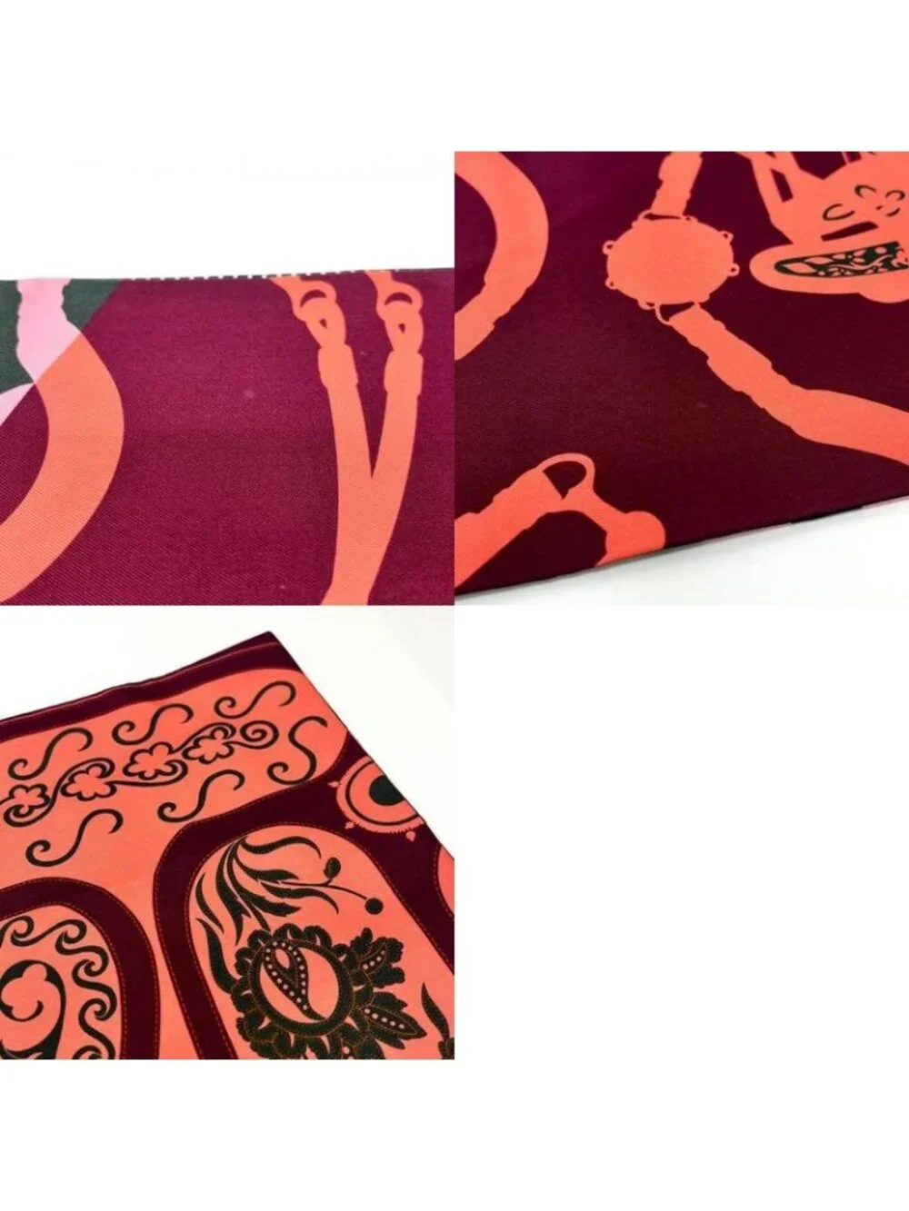 Hermes Scarf Festivak DES Amazon Silk Multicolor